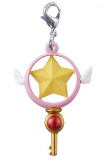 Mini Figura - Llavero: Card Captor Sakura Charm "Hoshi no Kagi/ Star Key"
