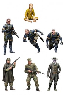 Model Kit - Metal Gear Solid: Ground Zeroes "Set" 5cm.