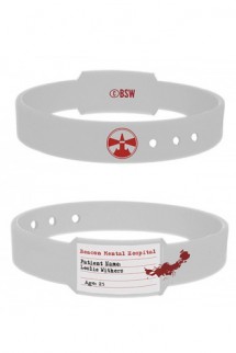 The Evil Within Wristband - White "asylum"