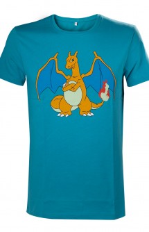 Pokémon - Charizard Turquoise T-shirt