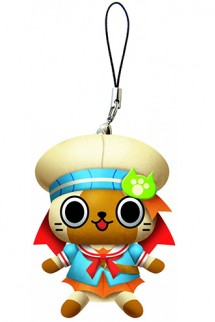Plush Doll - Monster Hunter "Airou Gareosu Cat" 12cm.