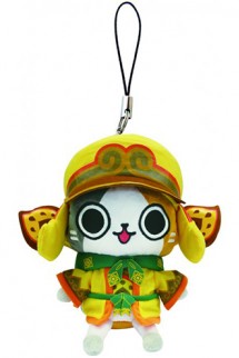 Plush Doll - Monster Hunter "Airou Kecha Cat" 12cm.