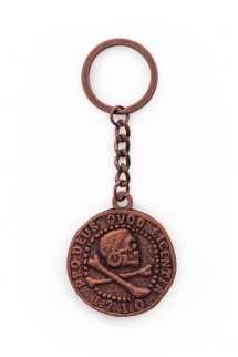 Uncharted 4: A Thief's End Keychain Pirate Coin