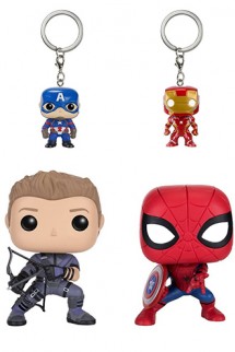 Pop! Marvel: Capitán América 3 "Civil War" - 4-Pack