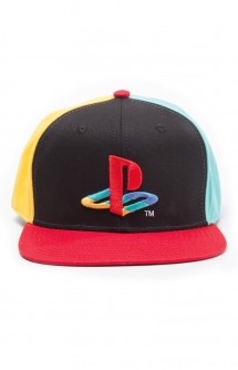 PlayStation - Snapback with Original Logo Colors