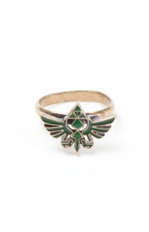 Zelda - Anillo con logo Triforce