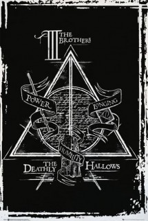 Harry Potter -  Póster Deathly Hallows Graphic