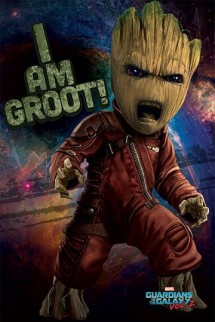 Guardianes de la Galaxia Vol. 2 - Póster Angry Groot 