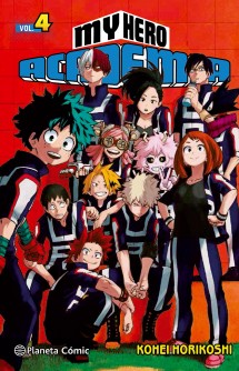 My Hero Academia tomo nº 04