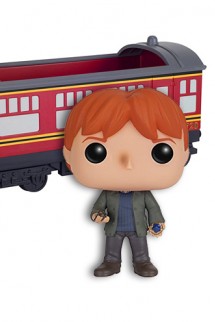 Pop! Rides: Hogwarts Express Locomotora con Ron Weasley