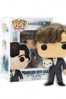 Pop! TV: Sherlock - Sherlock with skull Exclusive