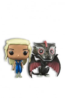 Pop! TV: Juego de Tronos - Daenerys & Drogon Metallic Exclusivo