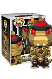 Pop! TV: Power Rangers - Dragonzord Black & Gold NYCC17 6"