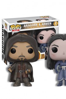 Pop! Movies: El Señor de los Anillos - Aragorn y Arwen Pack 2 SDCC17