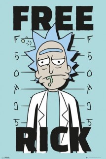   Rick and Morty - Poster Free Rick