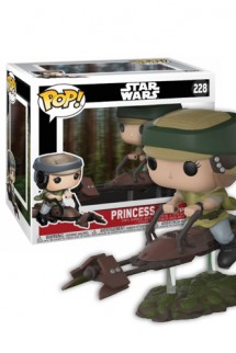 Pop! Deluxe: Star Wars - Leia on Speeder Bike