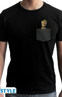 MARVEL - Camiseta "Pocket Groot" hombre