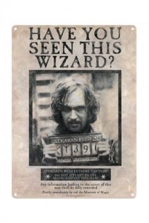 Harry Potter - Tin Sign Sirius Black