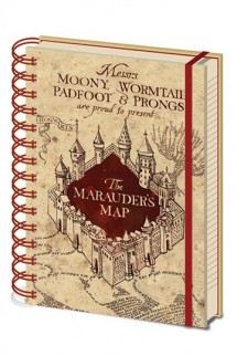 Harry Potter - Notebook A5 Marauders Map