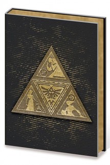 Legend of Zelda - Metal Embellished Premium Journal A5 Metal TriForce