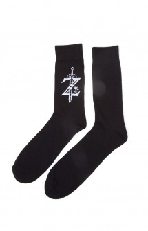 Zelda - Breath of the Wild Game Logo Crew Socks