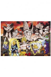 Dragon Ball - Poster Group Cell Arc