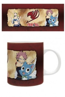 Fairy Tail - Taza Natsu, Lucy & Happy