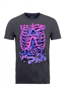 Rick y Morty - ABSOLUTECULT Camiseta Anatomy Park