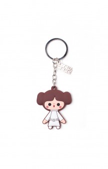 Star Wars - Princess Leah Rubber Keychain