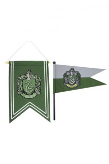 Harry Potter - Banner and Slytherin Flag
