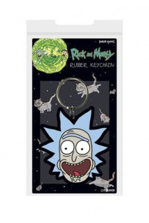 Rick y Morty - Llavero caucho Rick Crazy Smile