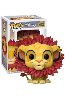 Pop! Disney: The Lion King - Simba Leaf Flocked Exclusive