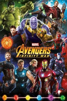 Vengadores Infinity War - Póster Characters