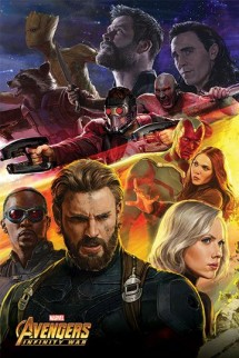 Vengadores Infinity War - Póster Capitan America