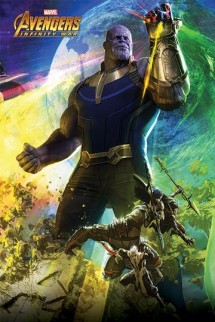 Avengers Infinity War - Poster Thanos 
