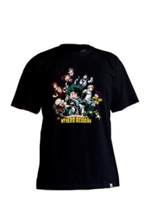 My Hero Academia - Tshirt "Heroes" man SS black