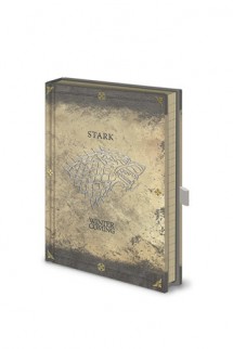 Juego de Tronos - Libreta Premium Stark Worn