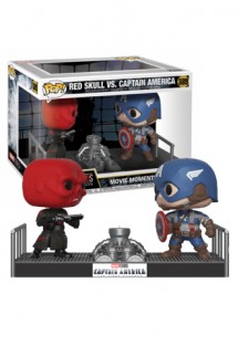 Pop! Movie Moments: Marvel - Capt. America vs Red Skull