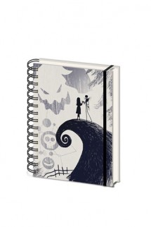 Pesadilla antes de Navidad - Libreta A5 Wiro Spiral Hill