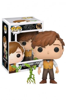 Pop! Movies: Animales fantásticos - Newt Scamander w/ Pickett