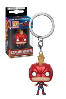 Pop! Keychains: Marvel - Captain Marvel - Captain Marvel (with Helmet)