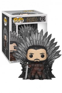 Pop! Deluxe: Juego de Tronos - Jon Snow w/ Throne