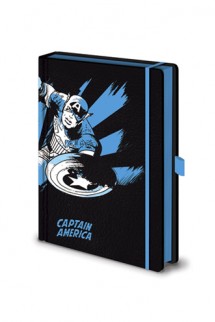 Marvel - Premium Notebook A5 Captain America