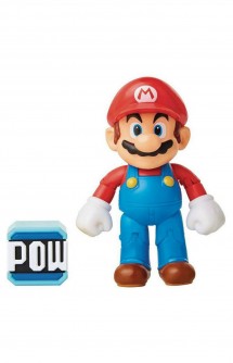 Figura Mario w/ POW Block World of Nintendo