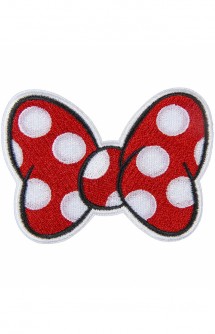 Disney Minnie Hair Tie Iron-on Patch