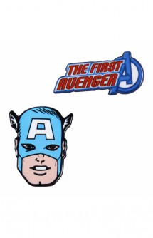 Marvel Captain America Brooch