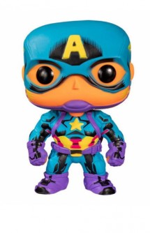Pop! Marvel: Black Light - Captain America