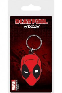 Marvel Deadpool Face Keychain