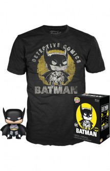 DC Comics POP! & Tee Box Batman Sun Faded