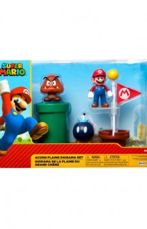 Nintendo - Pack Figuras Mario, Goomba y Bob-om